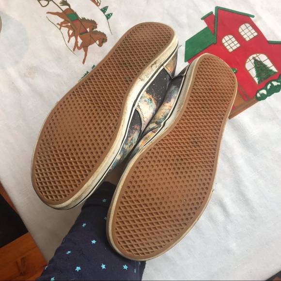 Galaxy Vans Sneakers 👟 - Picture 4 of 8